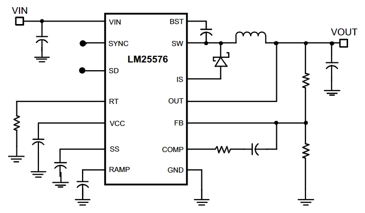 LM25576MH NOPB